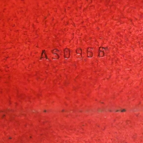 LOUIS VUITTON LV Logo Cannes Hand Vanity Bag Epi Leather Red M48037 80YH398 - Picture 16 of 16